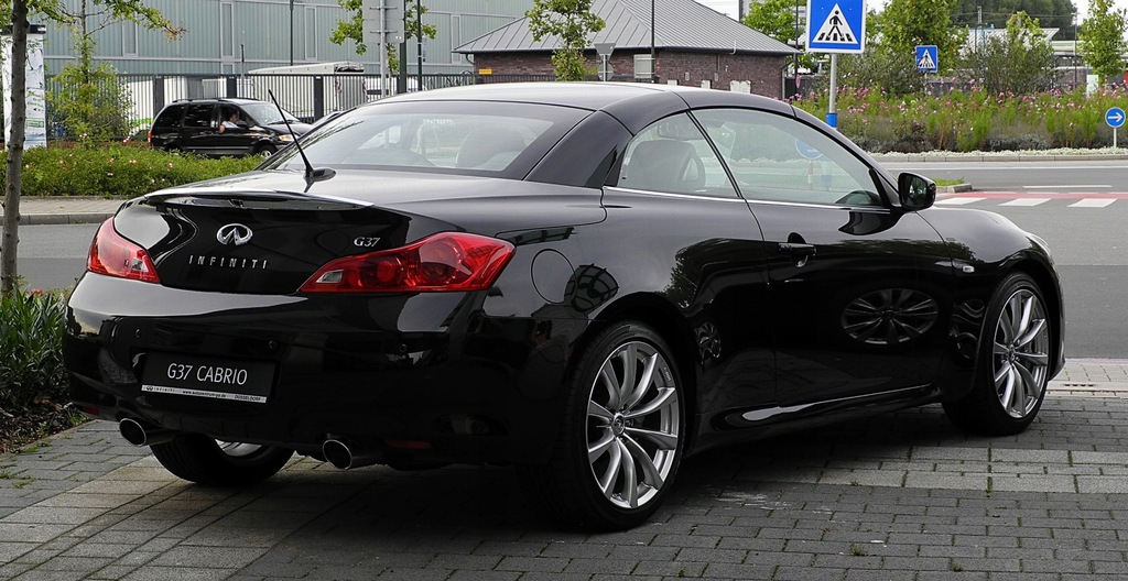 corte der.  izq.  cinturon trasero infiniti g37 cabrio ($)