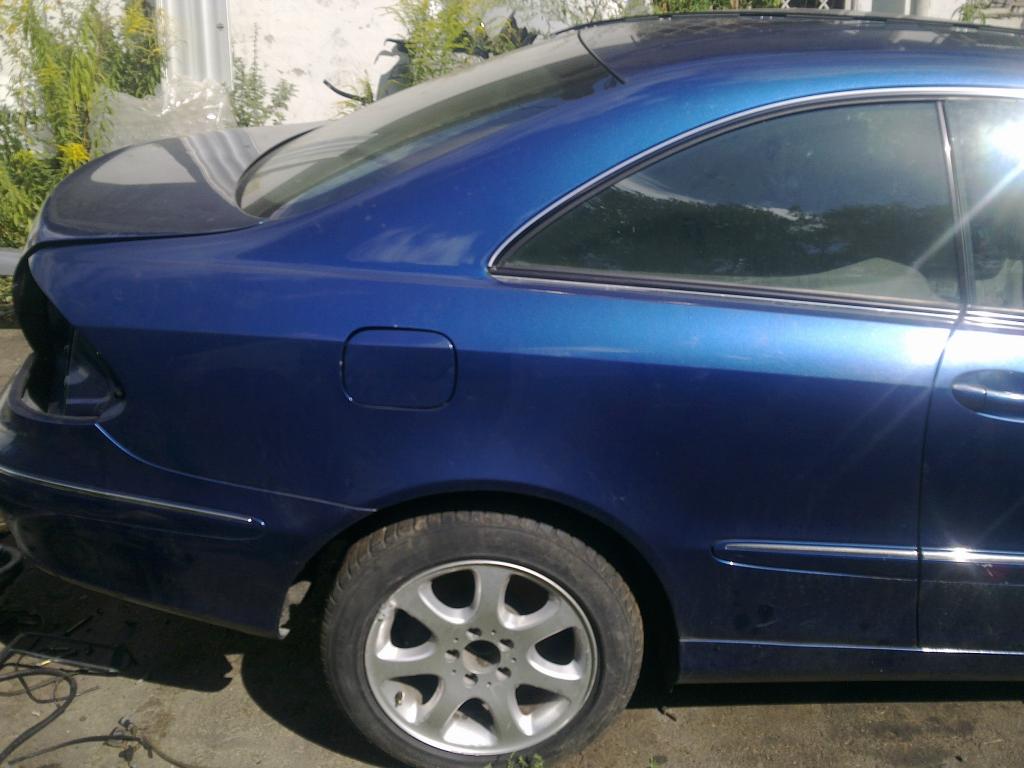 mercedes w209 209 clk corte trasero banera ($)