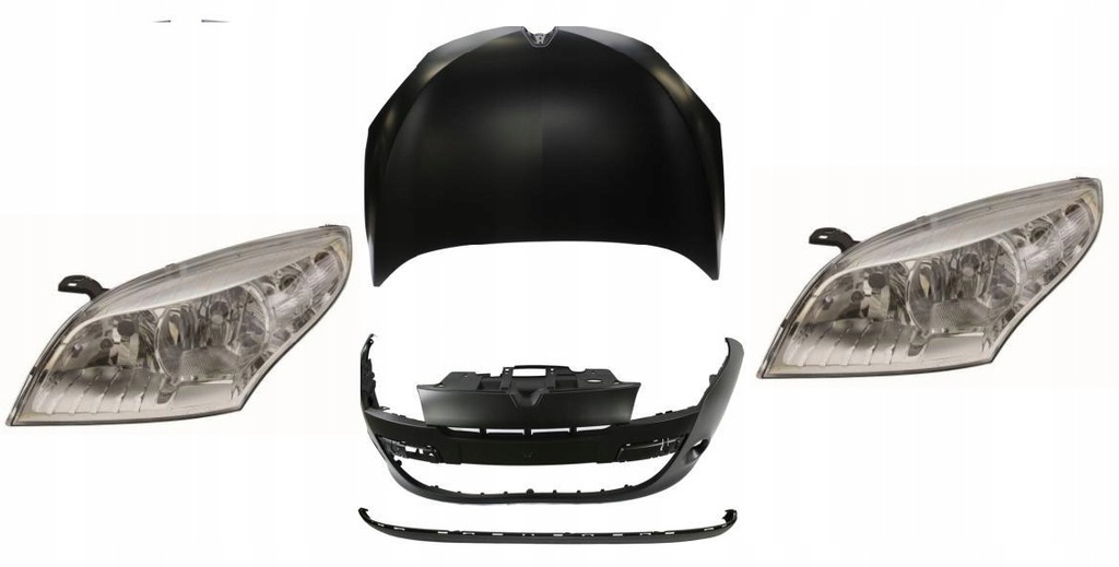 renault megane iii 2008  capó/parachoque paragolpes faros ($)