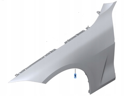 aleta delantero der. bmw m4 g82 original ($)