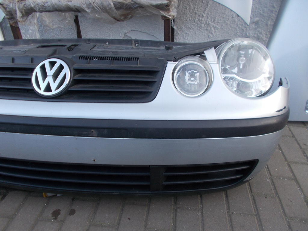 aleta parachoque paragolpes capó cinturon delantero vw polo 9n la7w ($)