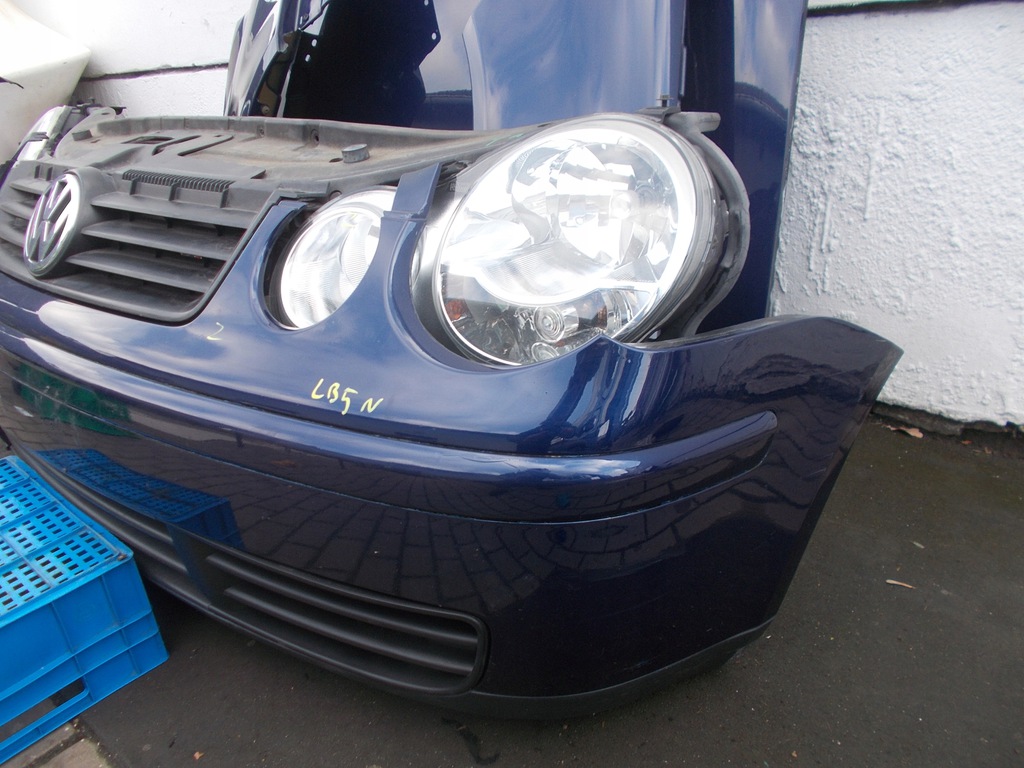 aleta parachoque paragolpes capó cinturon delantero vw polo 9n lb5n ($)