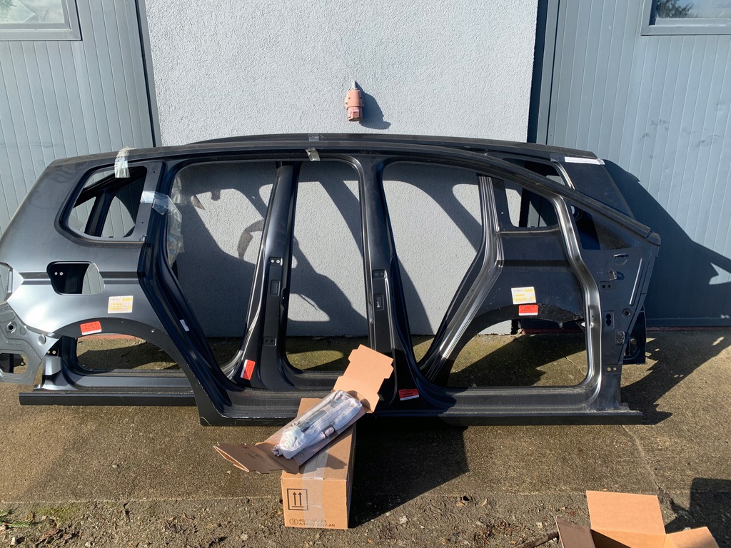 vw touran 5ta lado chapado aleta der. trasero ($)