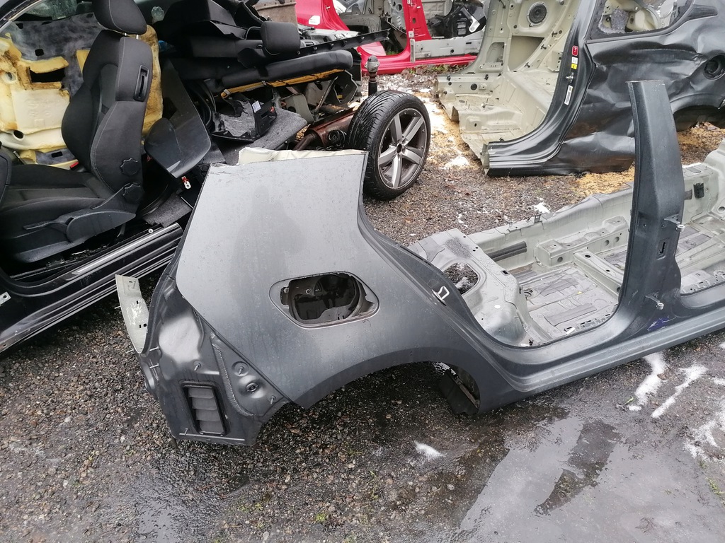 vw golf vii corte trasero der.  lr7h ($)