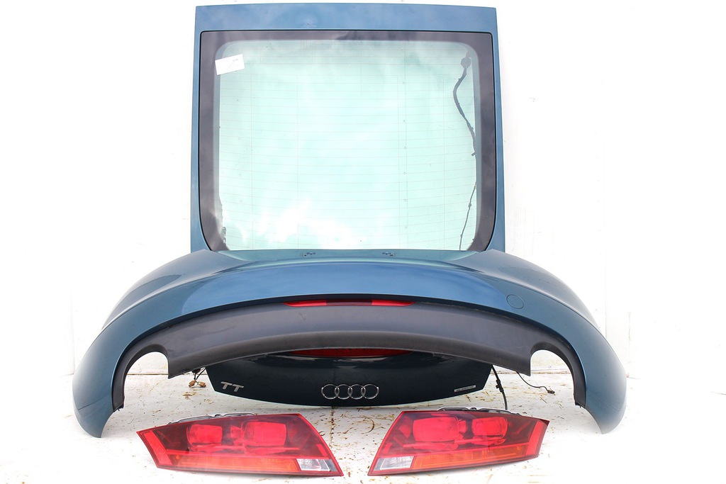 audi tt completo trasero parachoque paragolpes trasero + solapas bagażn ($)