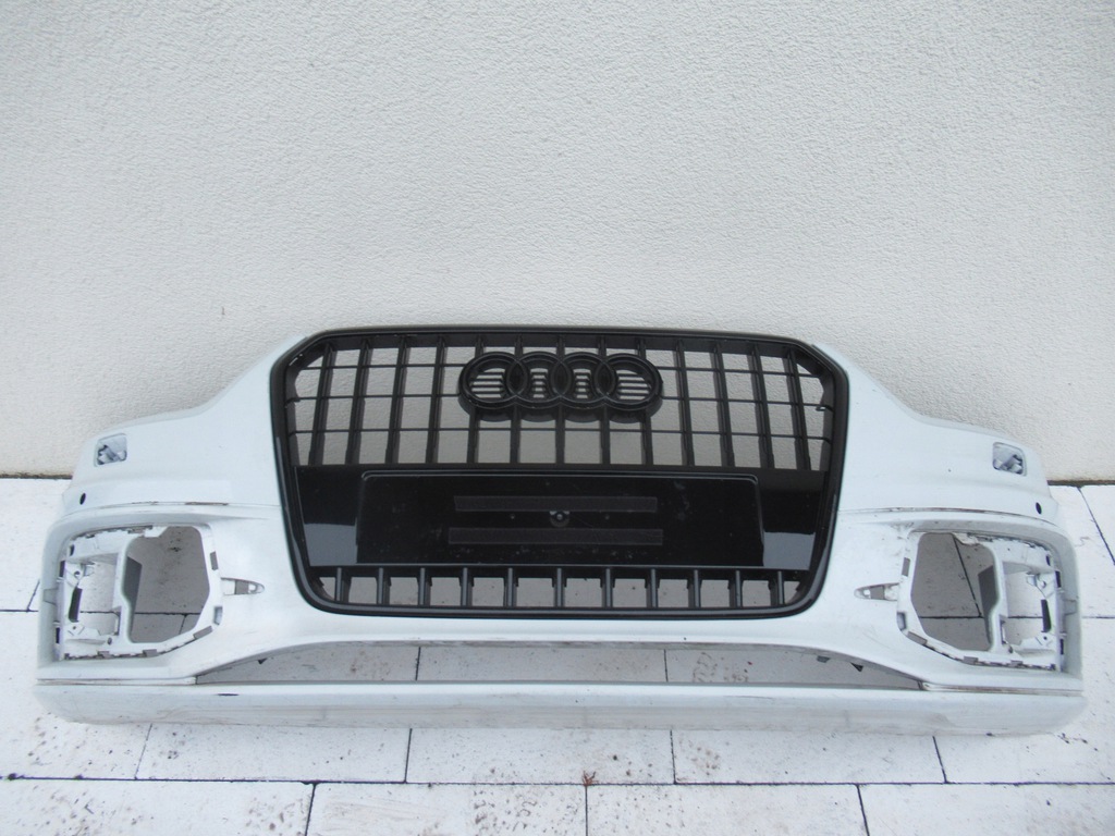 parachoque paragolpes calandra audi q3 8u0 s line negra delantero org ($)
