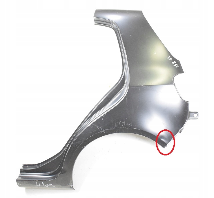 vw golf plus 5+ 6+ 5m0 trasero izq.  aleta * ($)