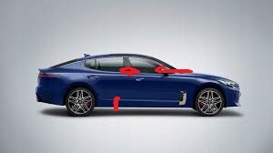 corte larguero umbral delantero der.  stinger 19r ($)