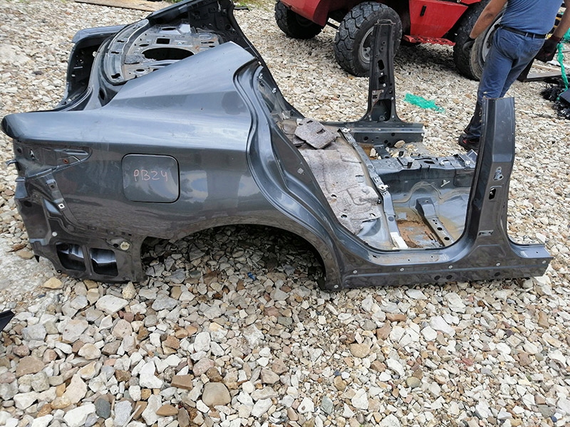 infiniti q50 corte aleta trasero corte trasero  ($)