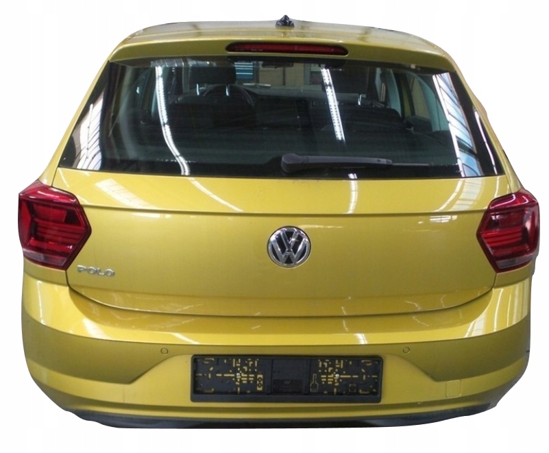 vw polo vi 2g solapas parachoque paragolpes trasero lb1w ($)