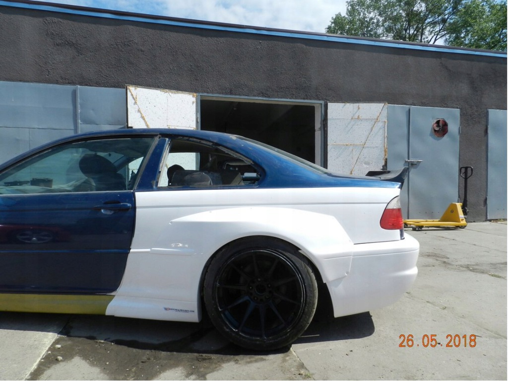 aleta trasero bmw e46 pandem drift mikinka projekt ($)