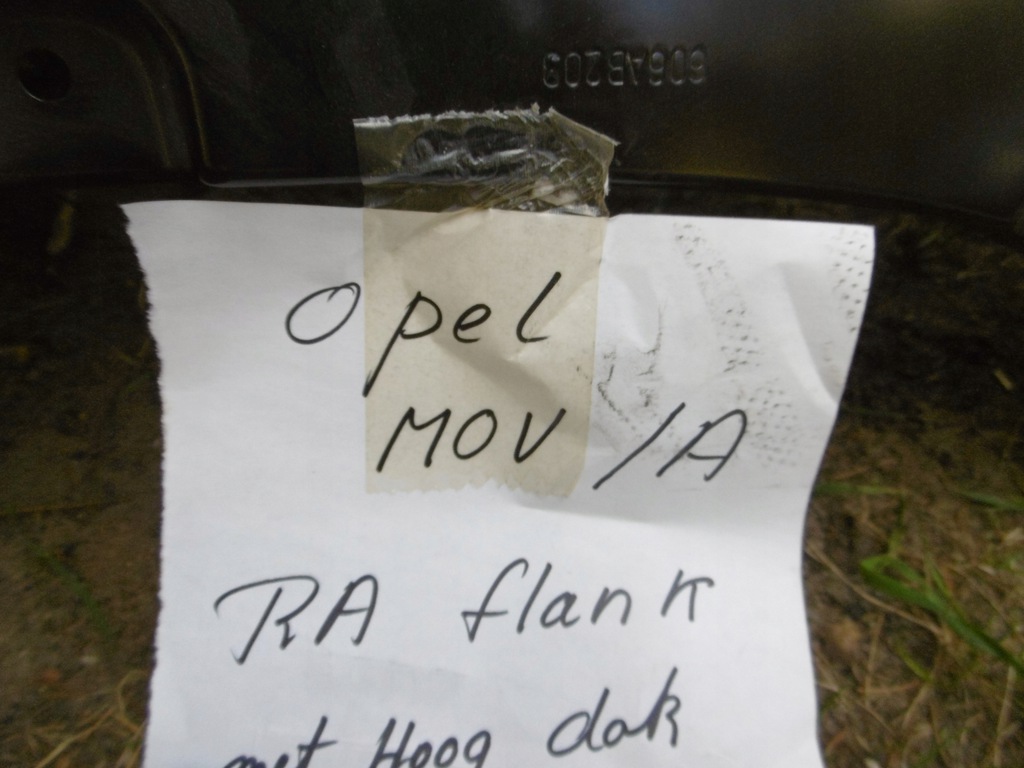 movano a aleta der. trasero , bok, chapado der.  ($)