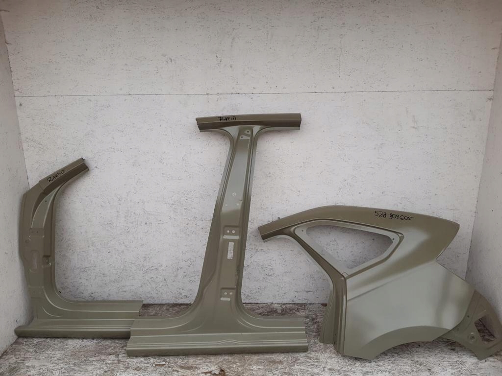 skoda rapid 5jj809605 aleta trasero corte umbral ($)