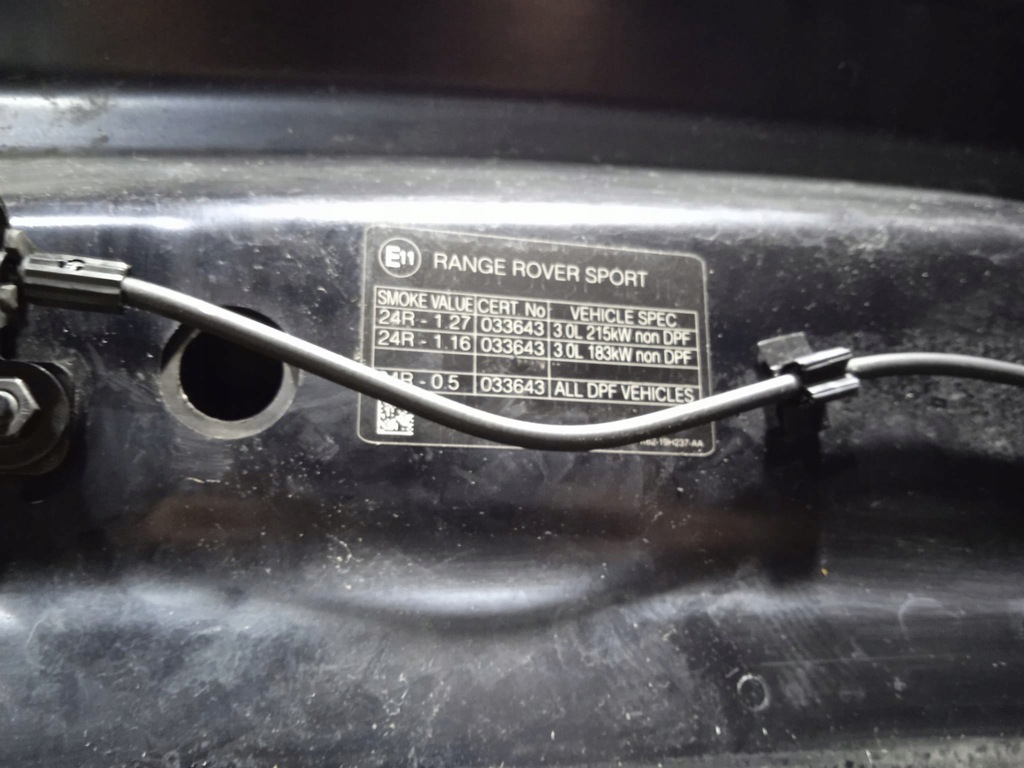 capó range rover sport ii l494 completo ($)