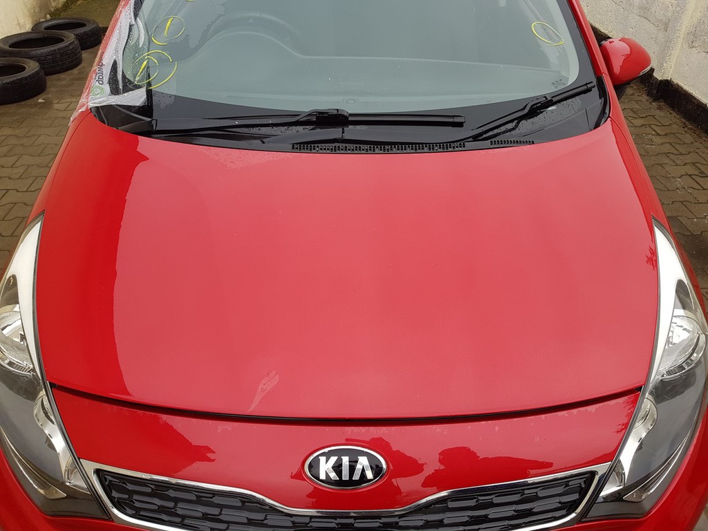 kia rio iii iv capó tapa motor 2011  ($)