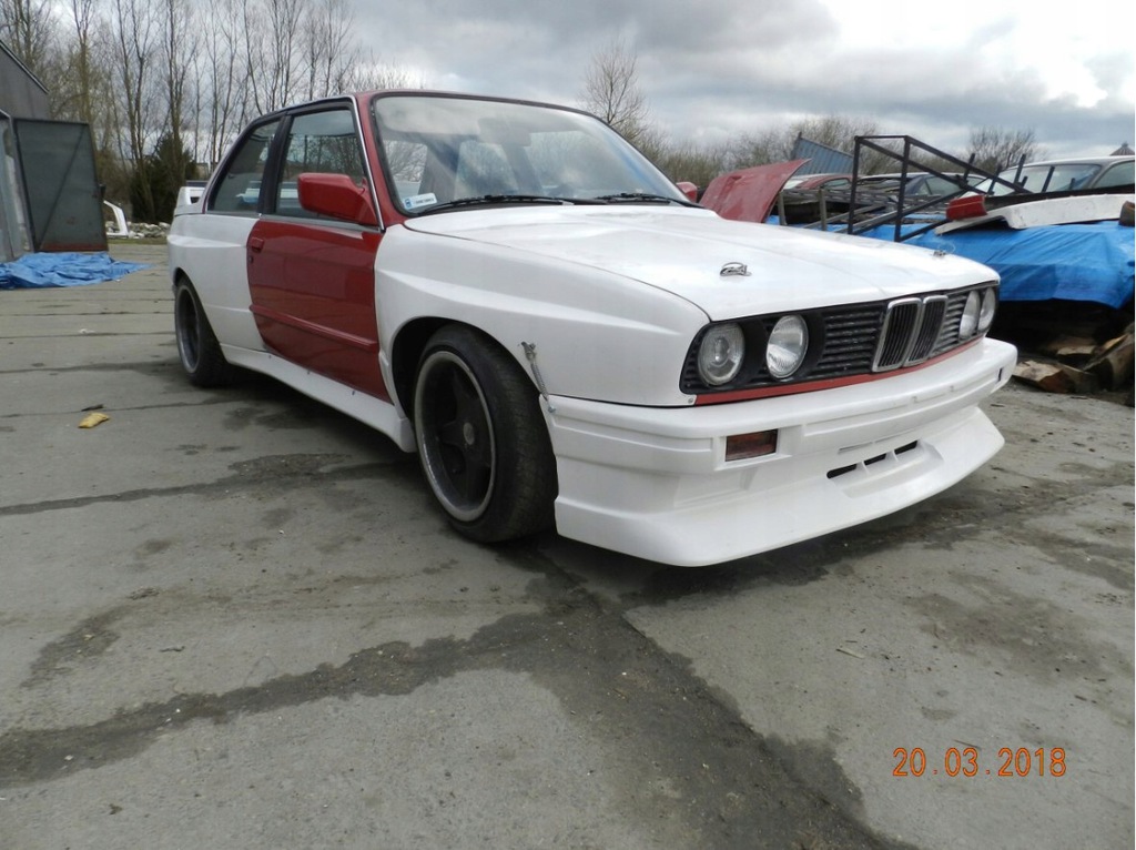 aleta delantero bmw e30 m3 wide body +80 mm drift ($)