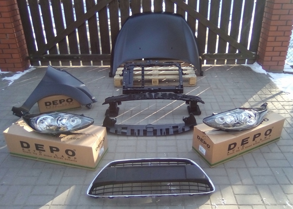 tapa motor capó ford fiesta 2008 13 nuevo ($)