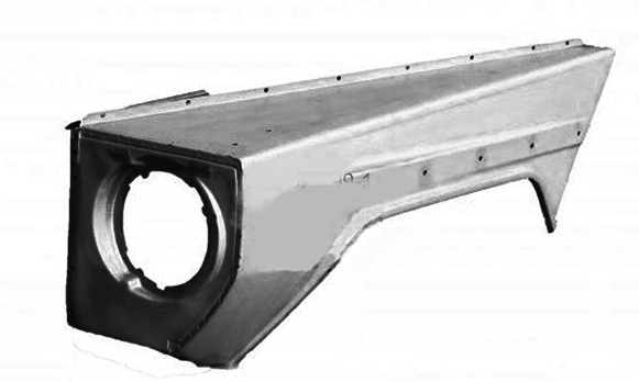 aleta delantero izq.  do mercedes w460 ($)