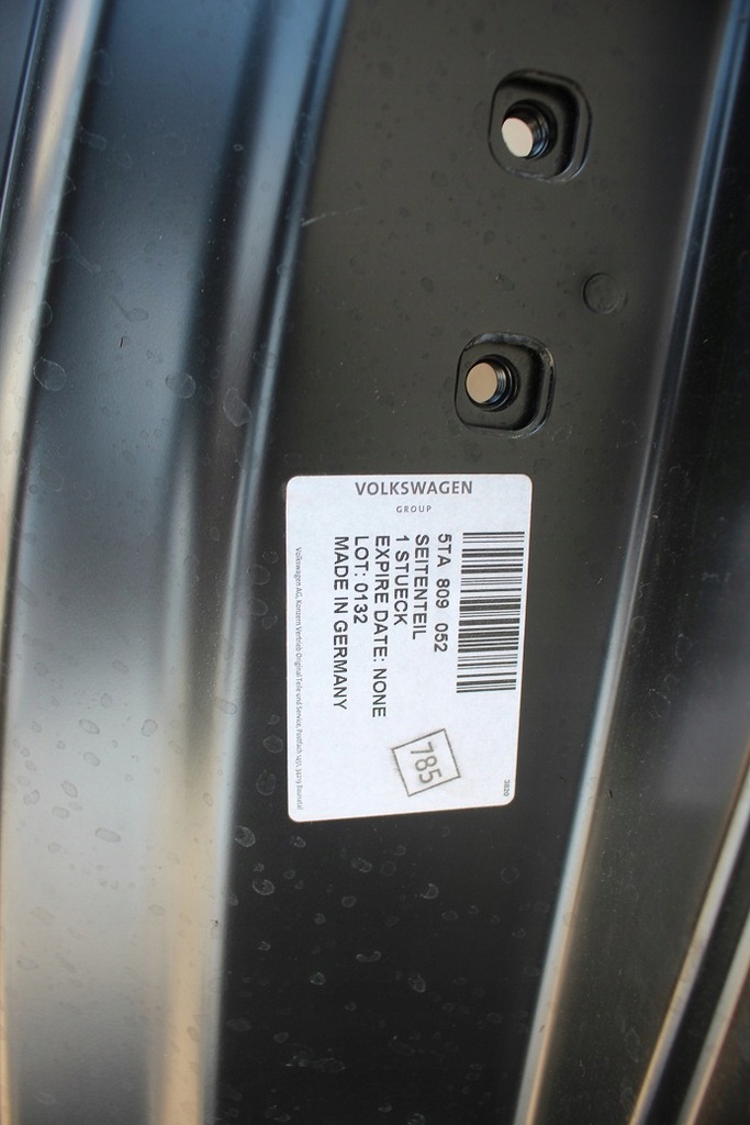 aleta trasero der. vw touran ii 5ta 15 21 ($)