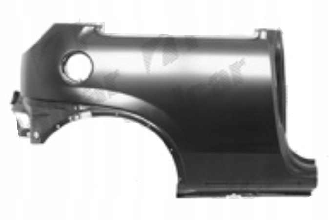 opel combo c 3d 2000 2003 aleta der. trasero ($)