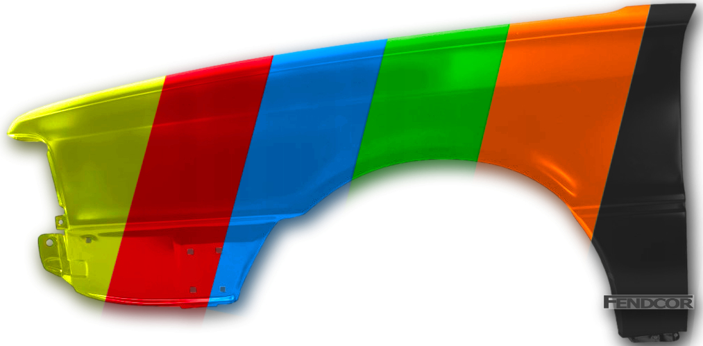 aleta izq.  do audi 80 b3 86 91 ly3e ($)