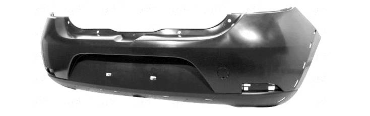 parachoque paragolpes trasero renault dacia sander.o stepway 2012  ($)